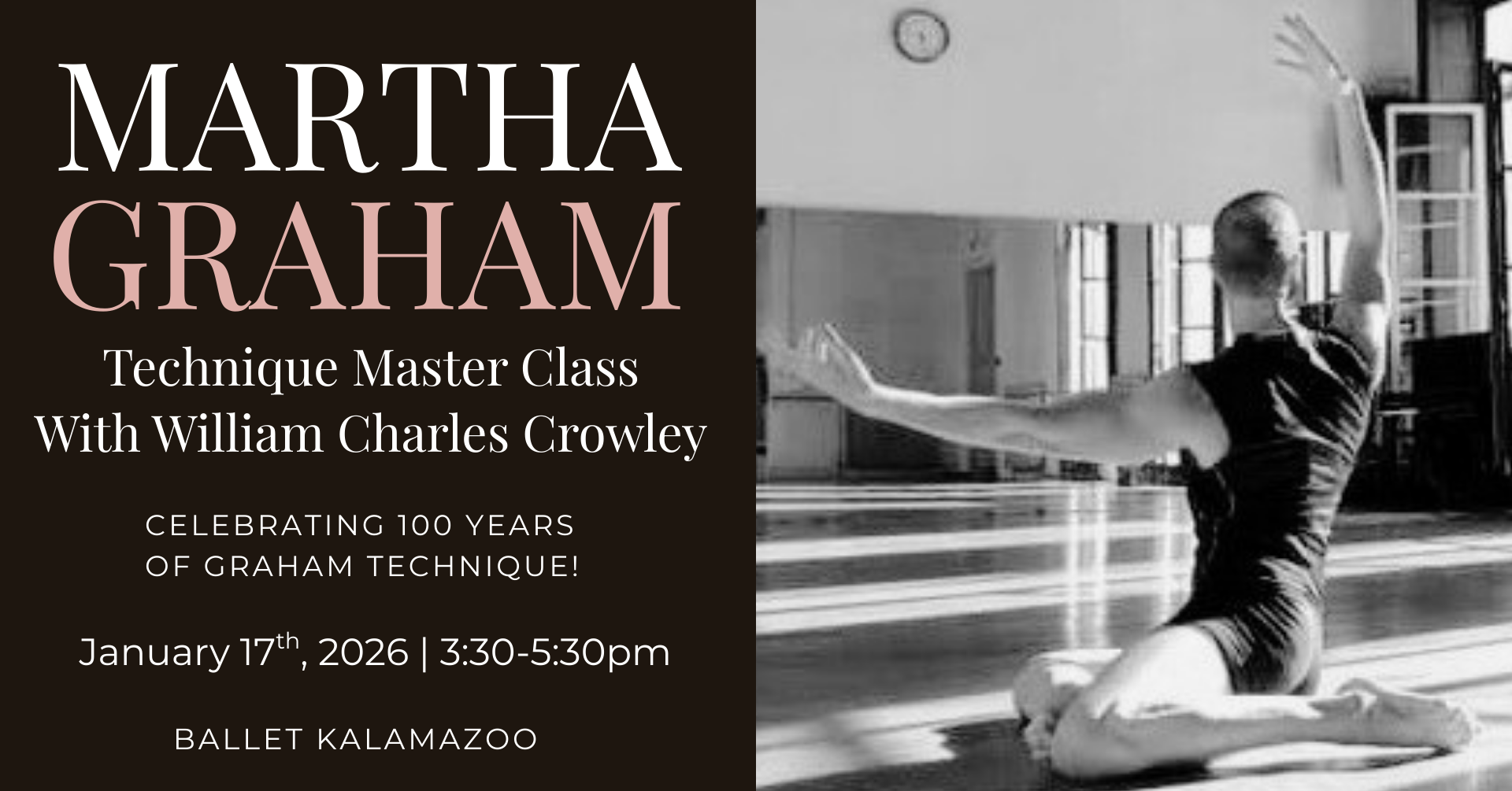 Martha Graham Technique Master Class