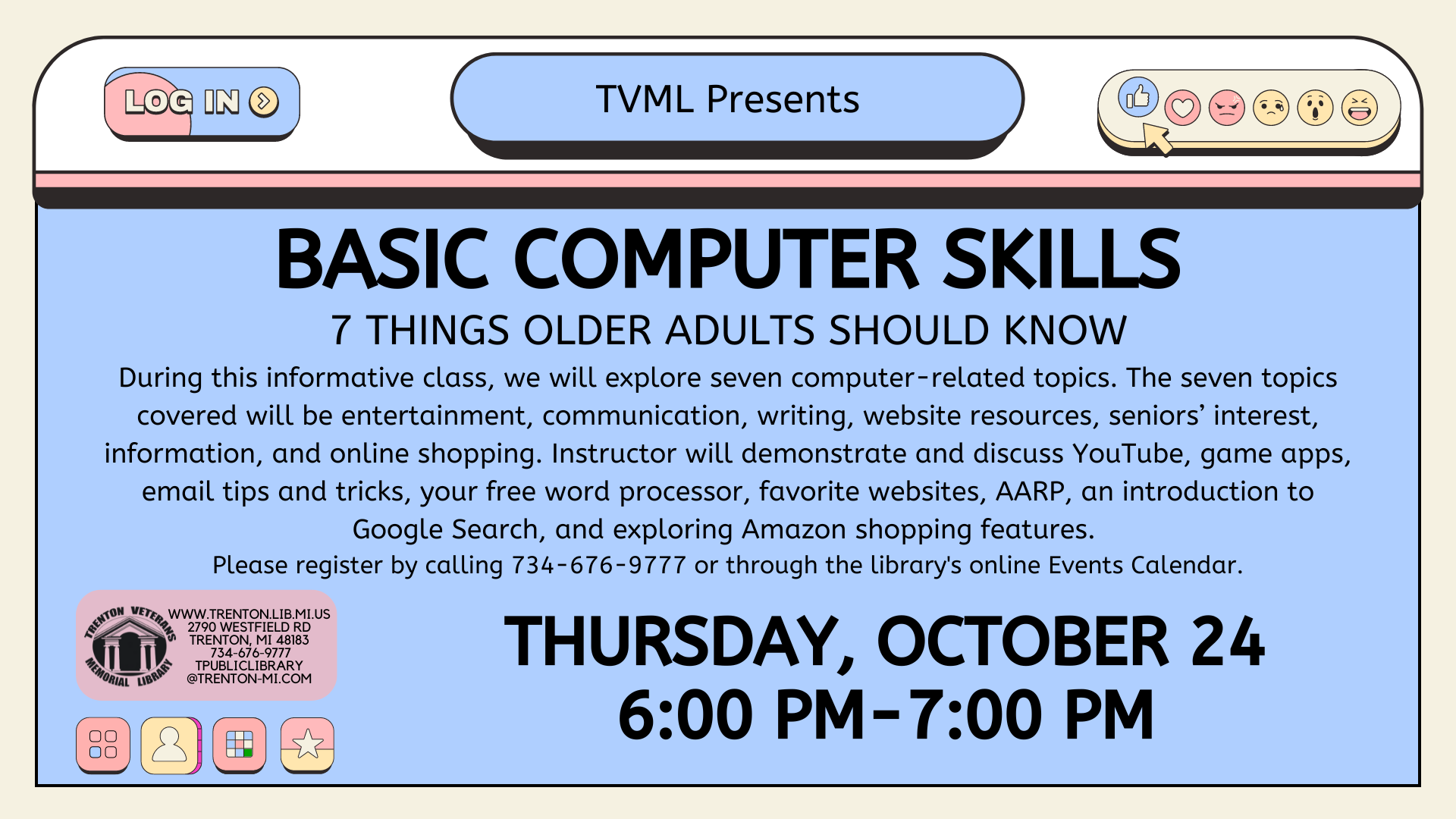 BASIC COMPUTER SKILLS: 7 THINGS OLDER ADULTS SHOULD KNOW - Thursday ...