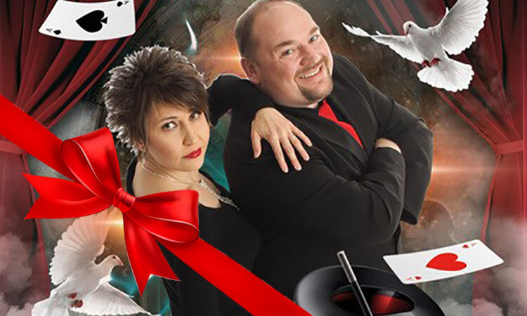 Magic Show!  Magic Morgan & Liliana!