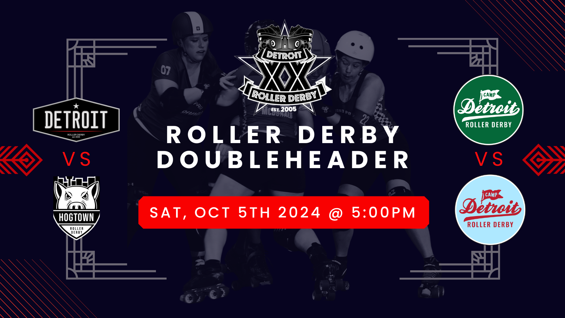 Detroit Roller Derby Season 18: MCDL |  Bootcamp Showcase
