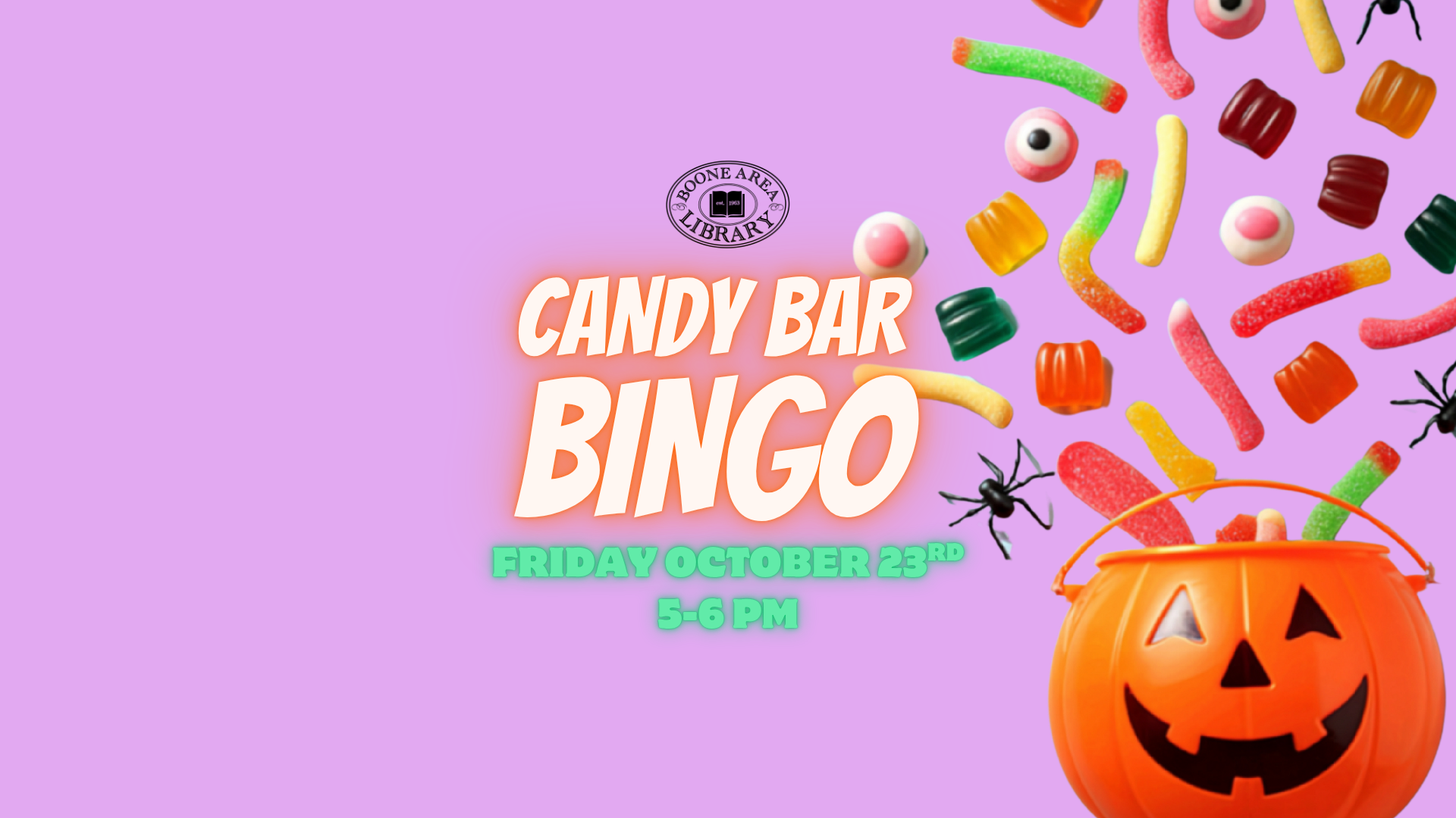 Candy Bar Bingo at Boone Area Library