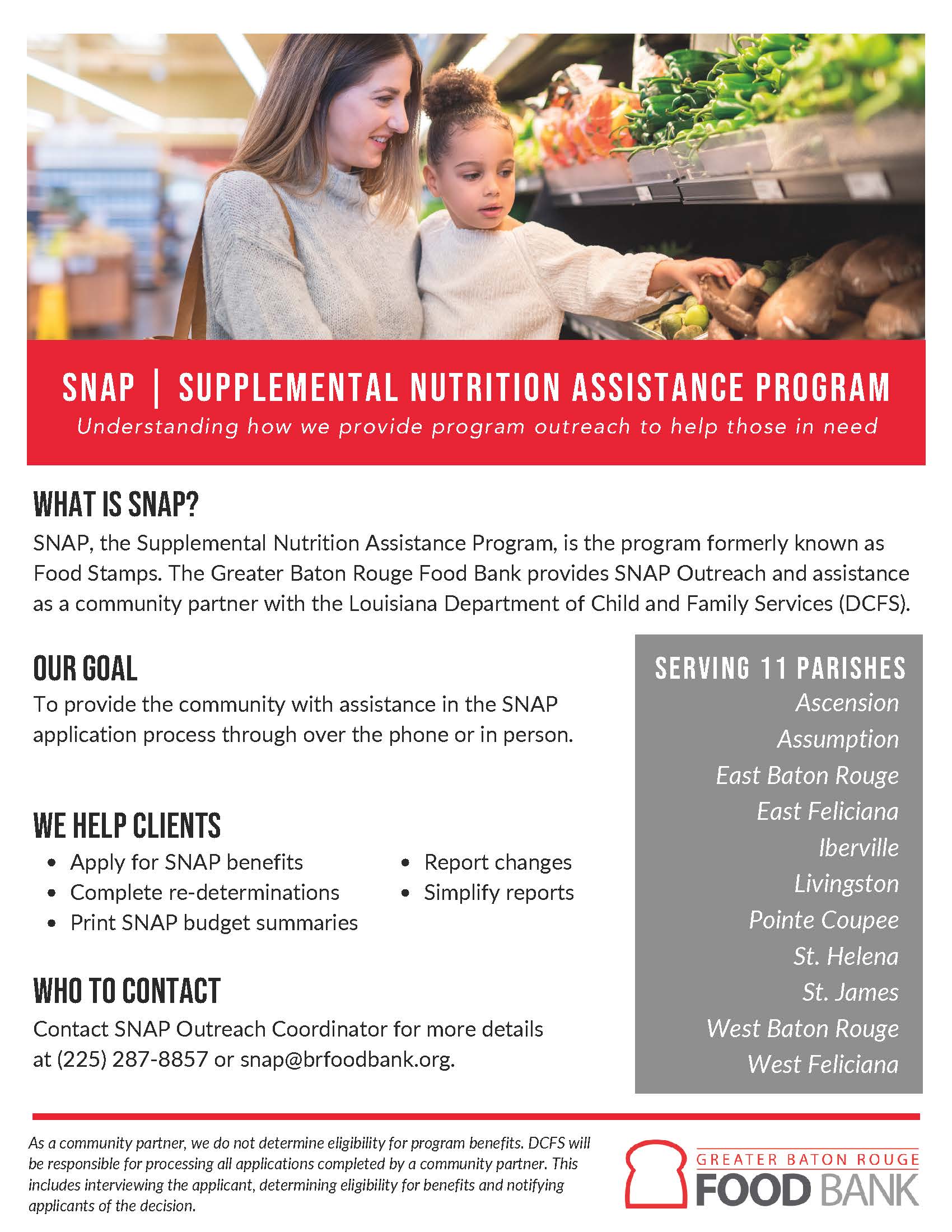 SNAP Application Assistance