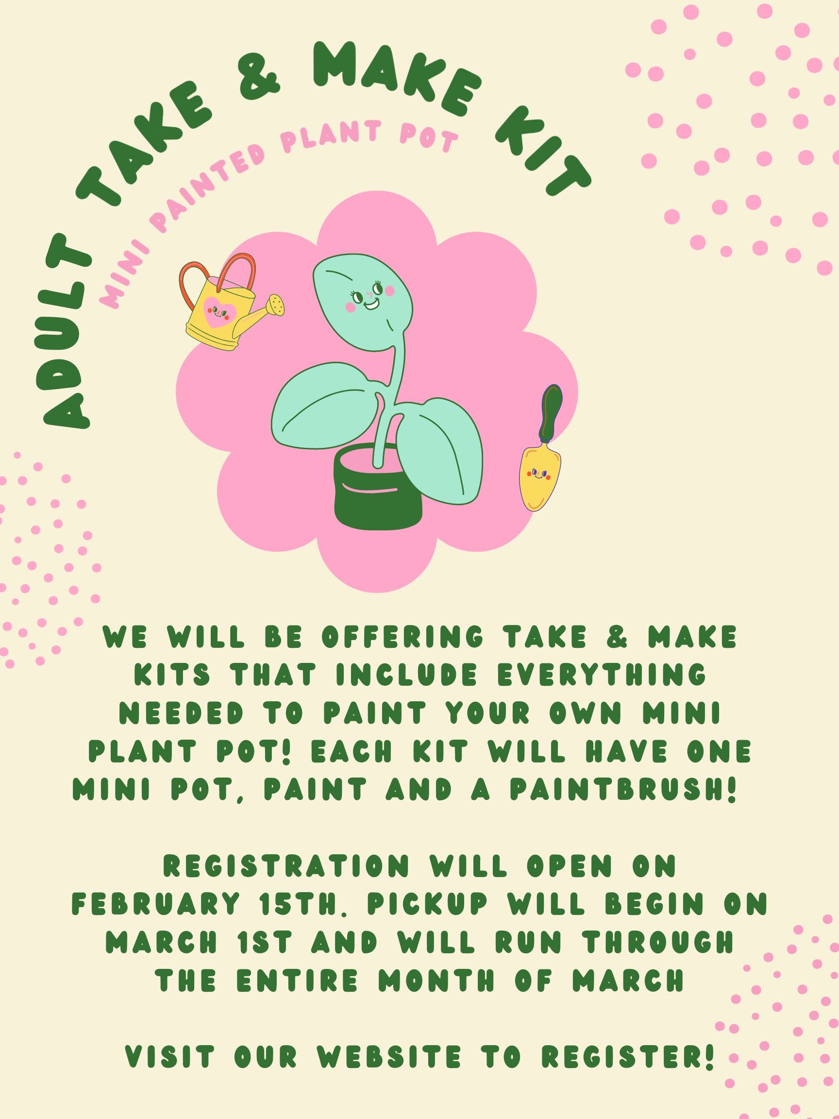 March Adult Craft Kit