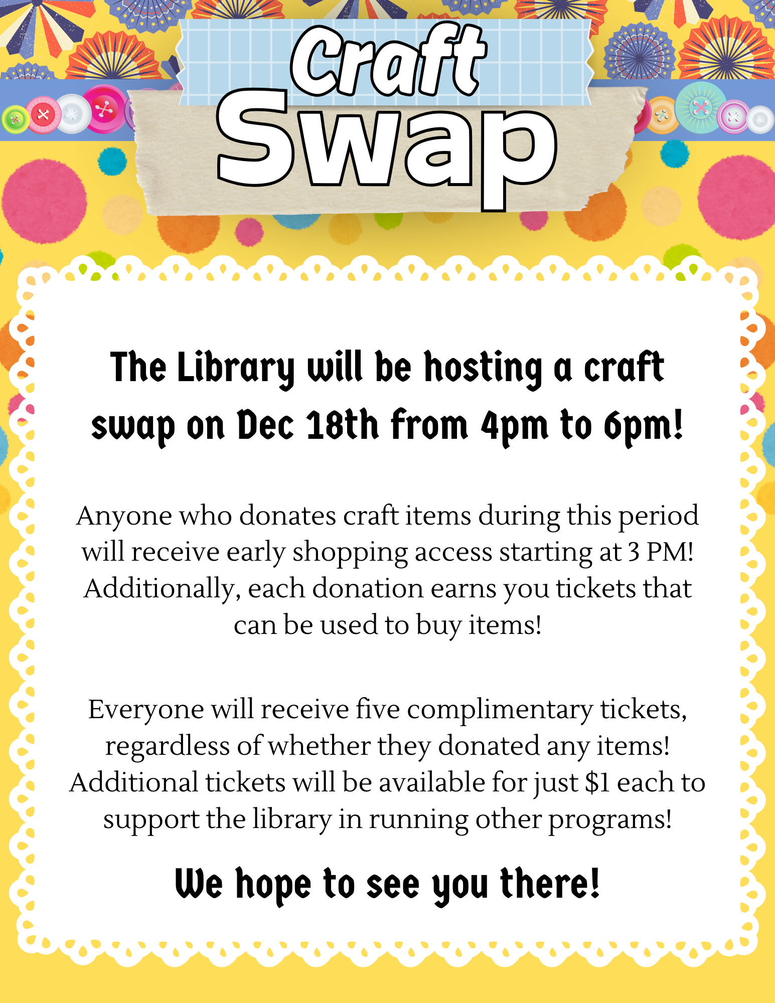 Craft Swap
