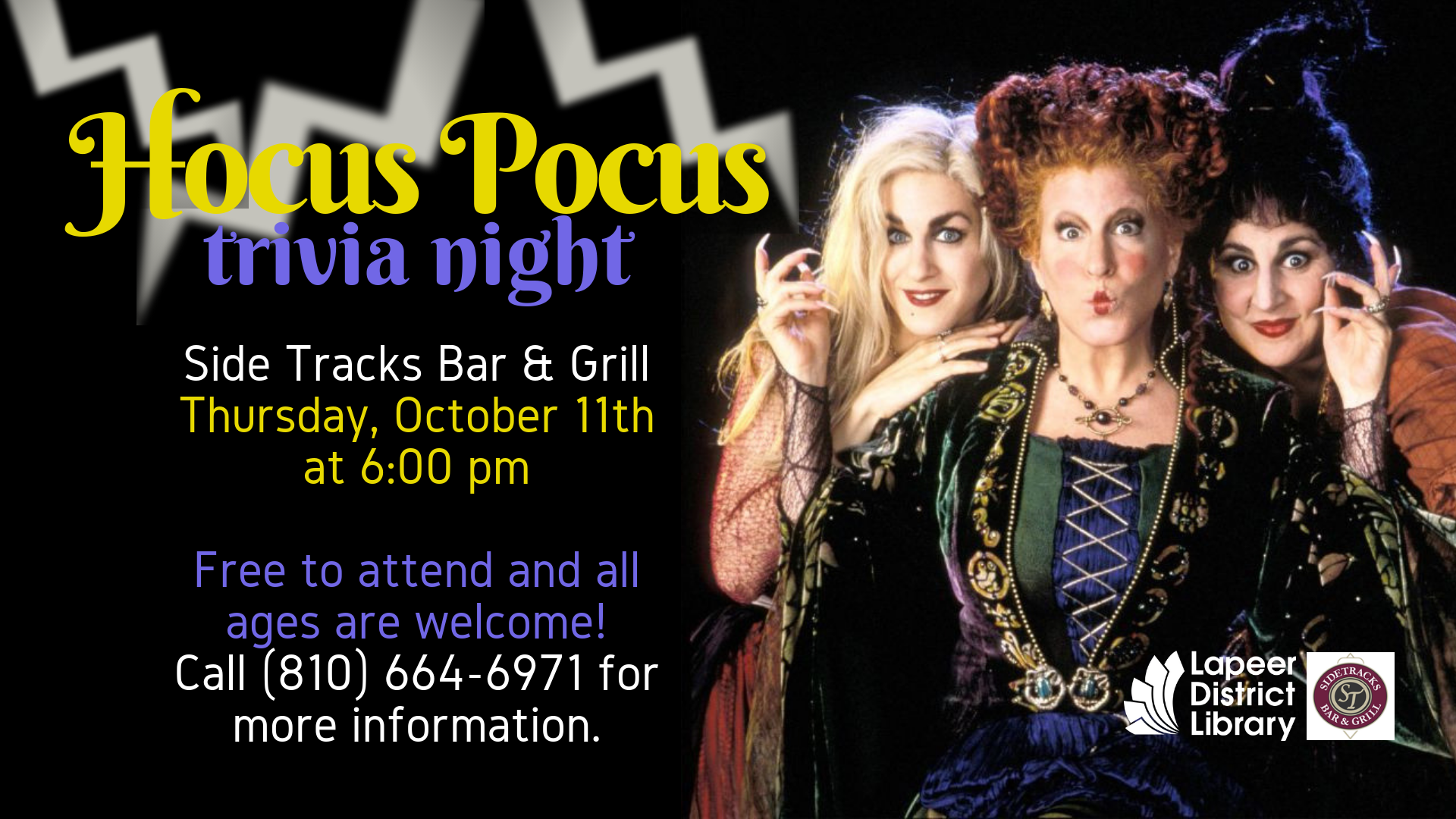 Hocus Pocus trivia night!