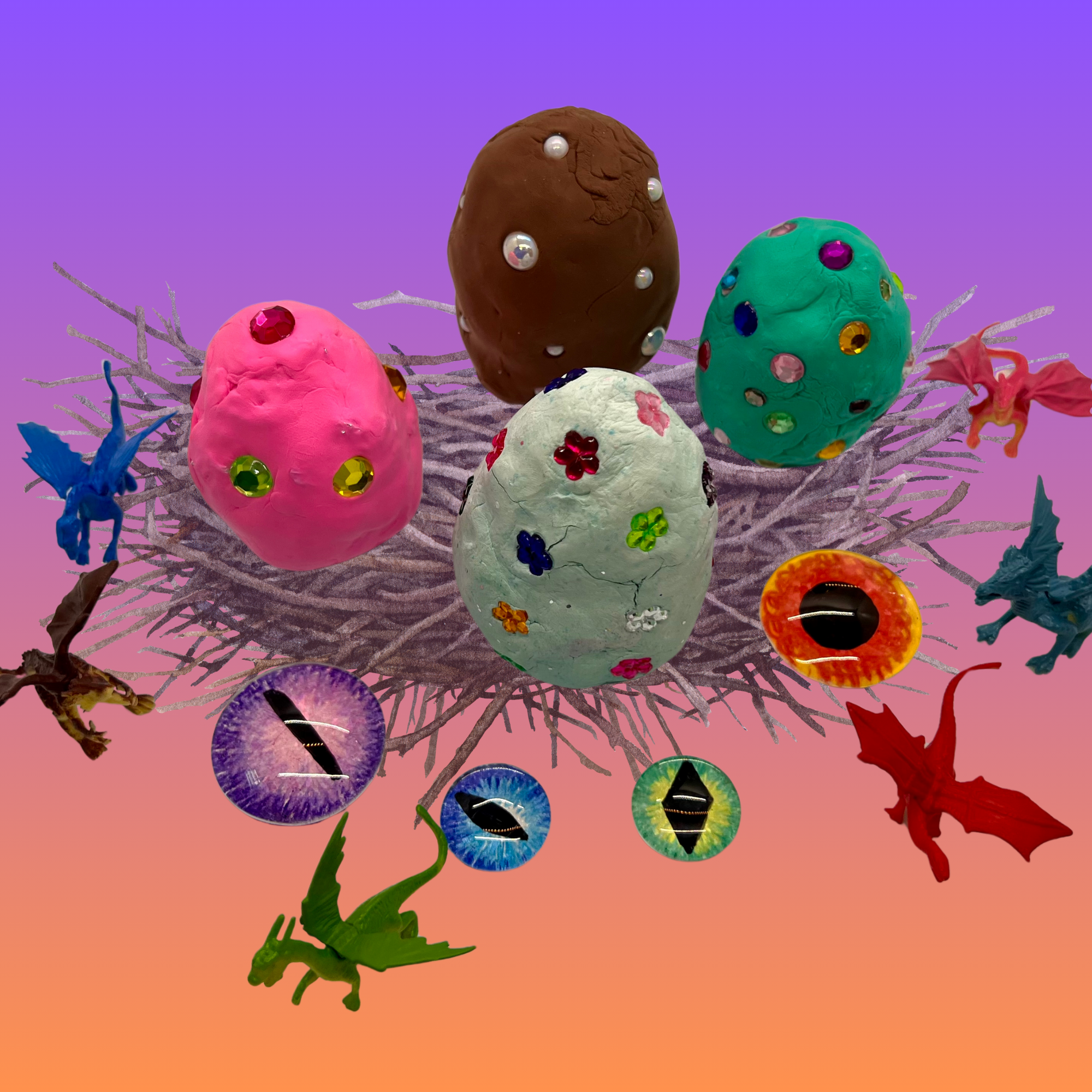 Kids' Class: Dragon Eggs and Eyes!