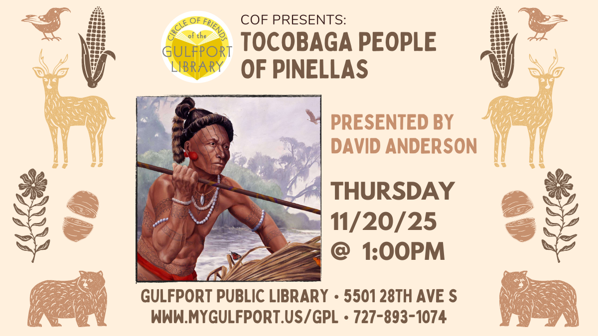 COF Presents:  Tocobaga People of Pinellas