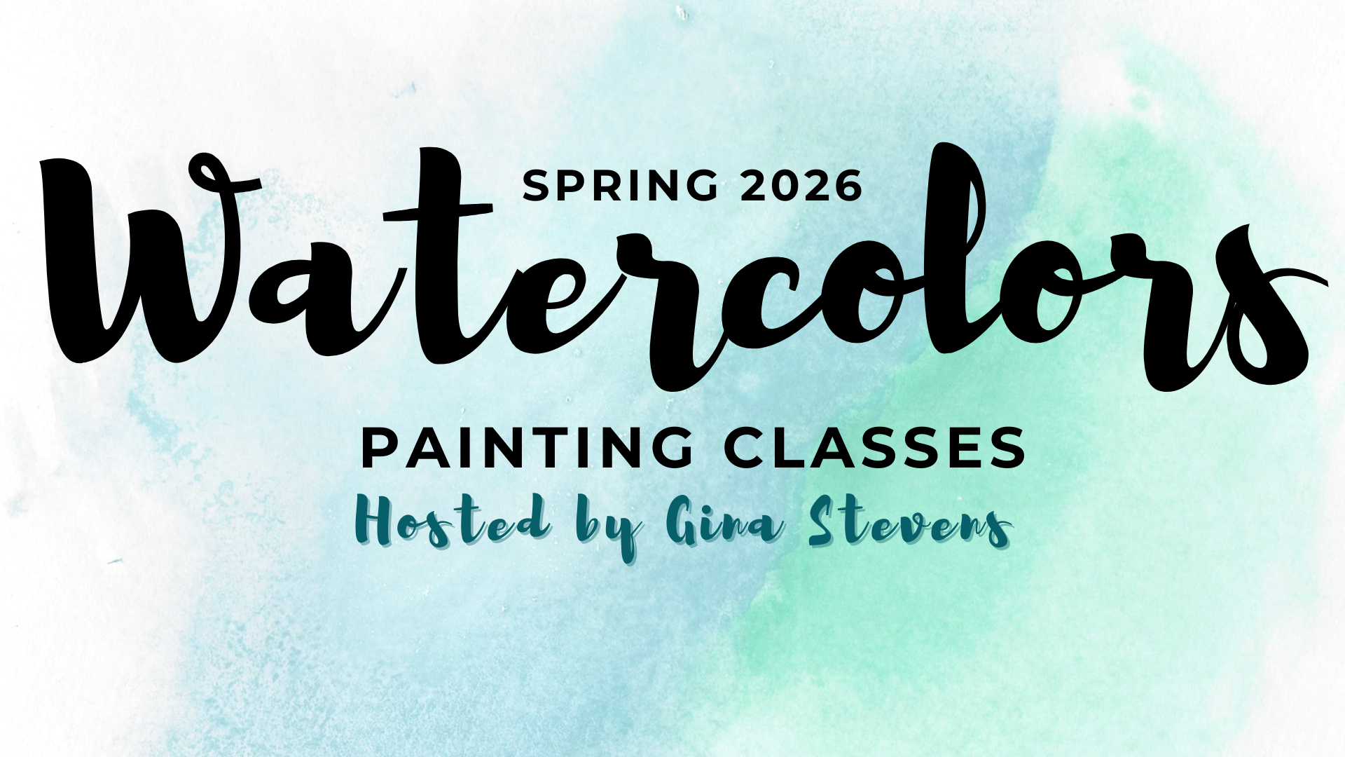 Spring Watercolors Painting Class: The Rhythm of the Season