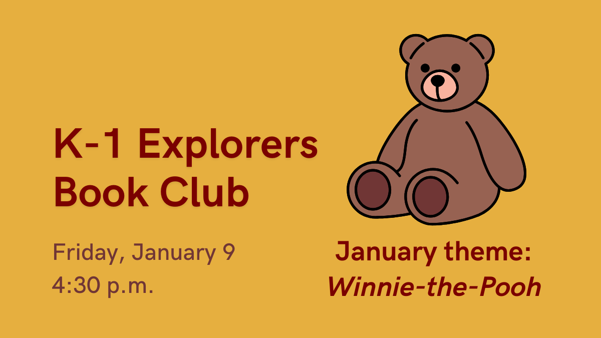 K-1 Explorers Book Club