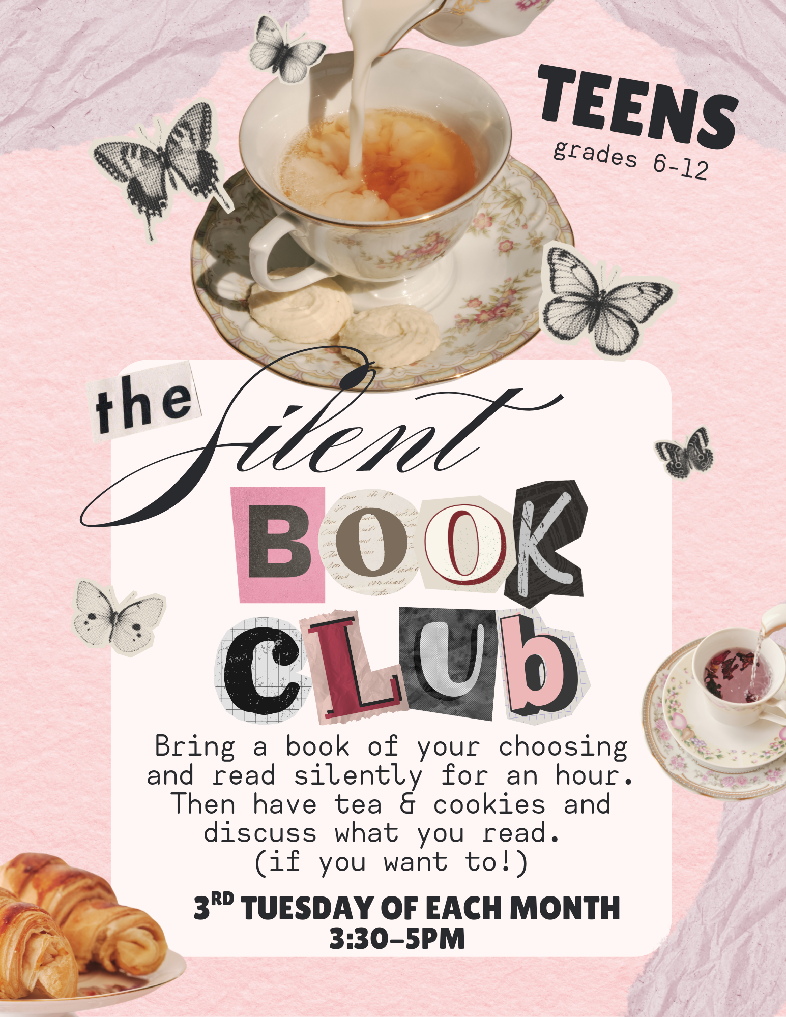 Teen Silent Book Club