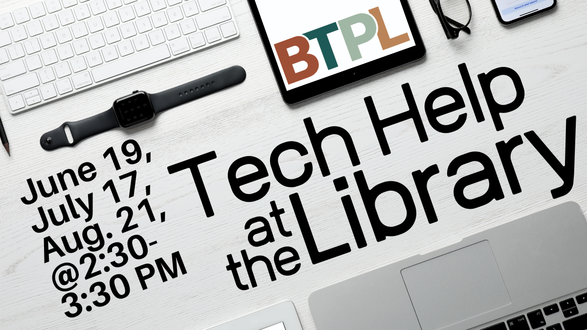 Tech Help at the Library
