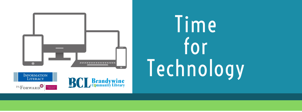 Time for Technology - Thursday, October 23, 2025, 1:00 PM - Brandywine ...