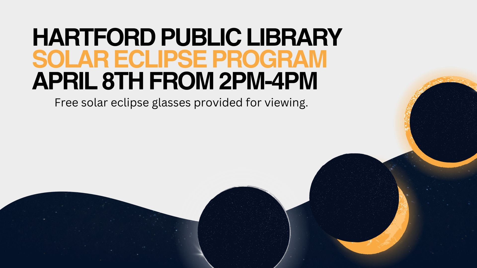 Hartford Public Library Solar Eclipse Program