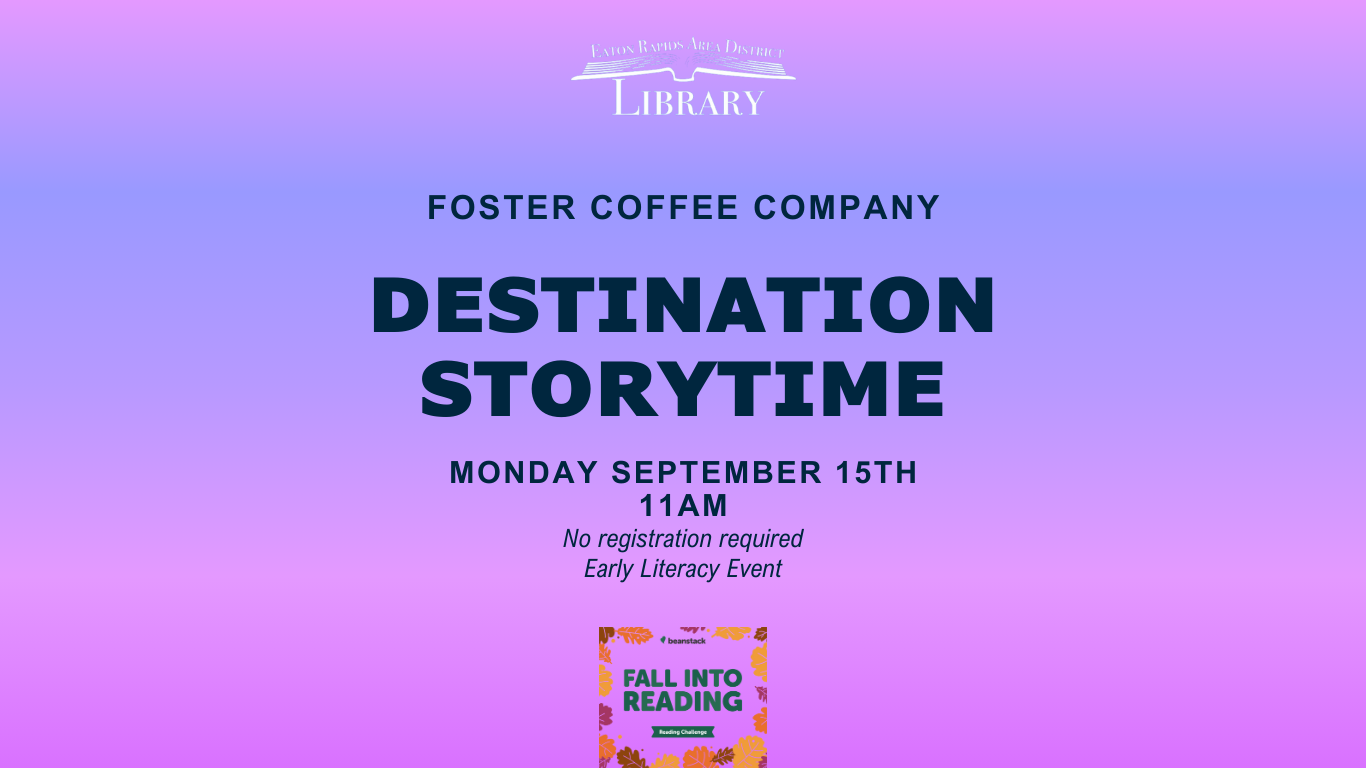 Destination Storytime at Fosters