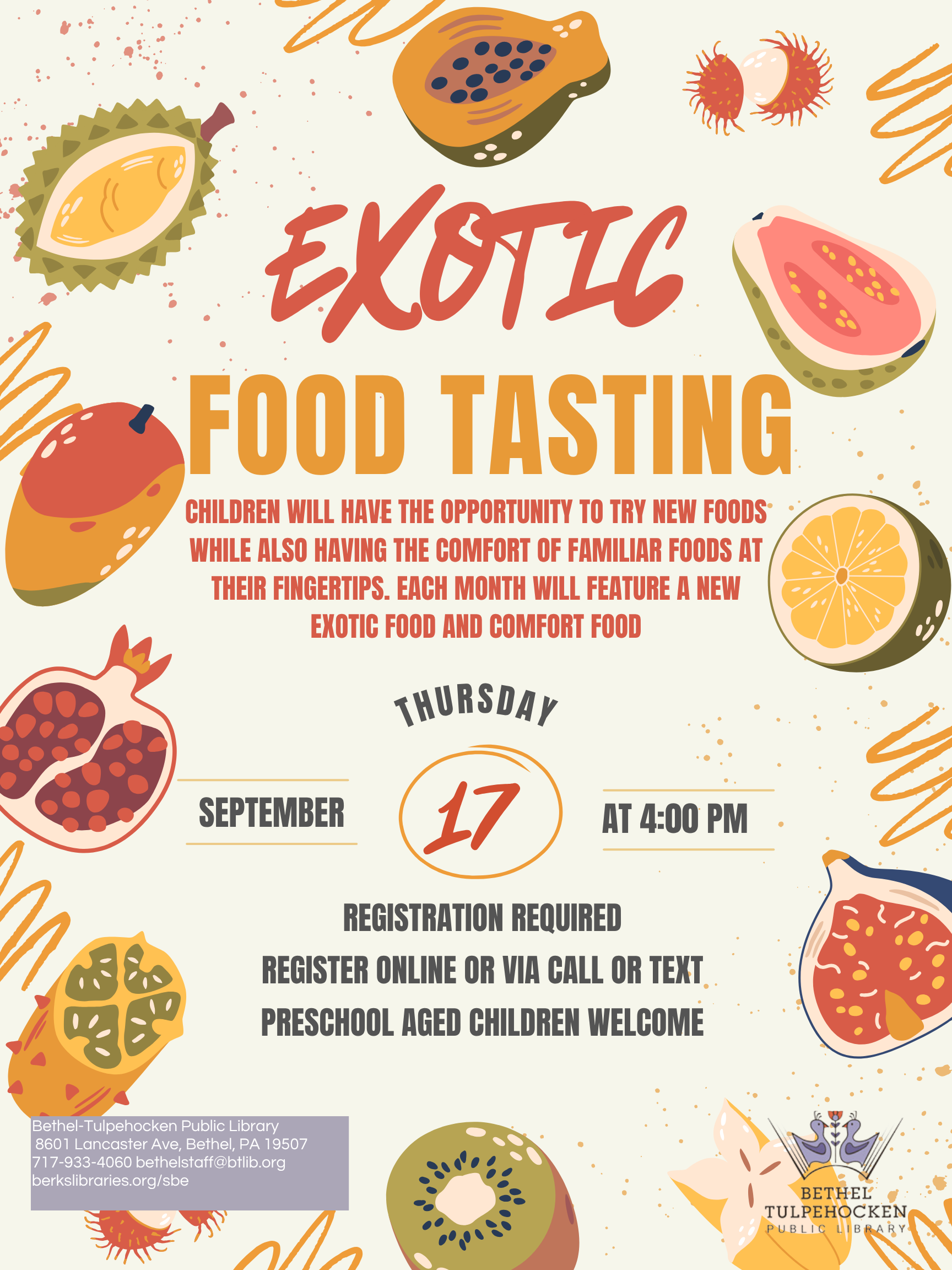 Exotic Food Tasting