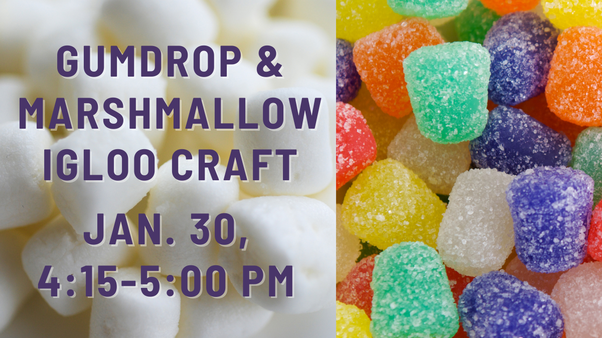 Gumdrop & Marshmallow Igloo Craft
