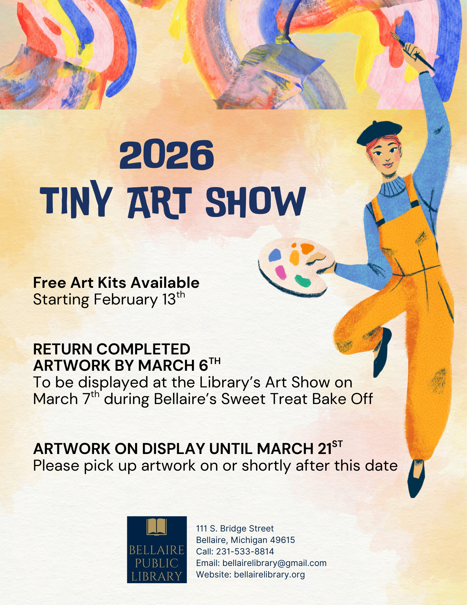Pick Up Tiny Art Show Kits