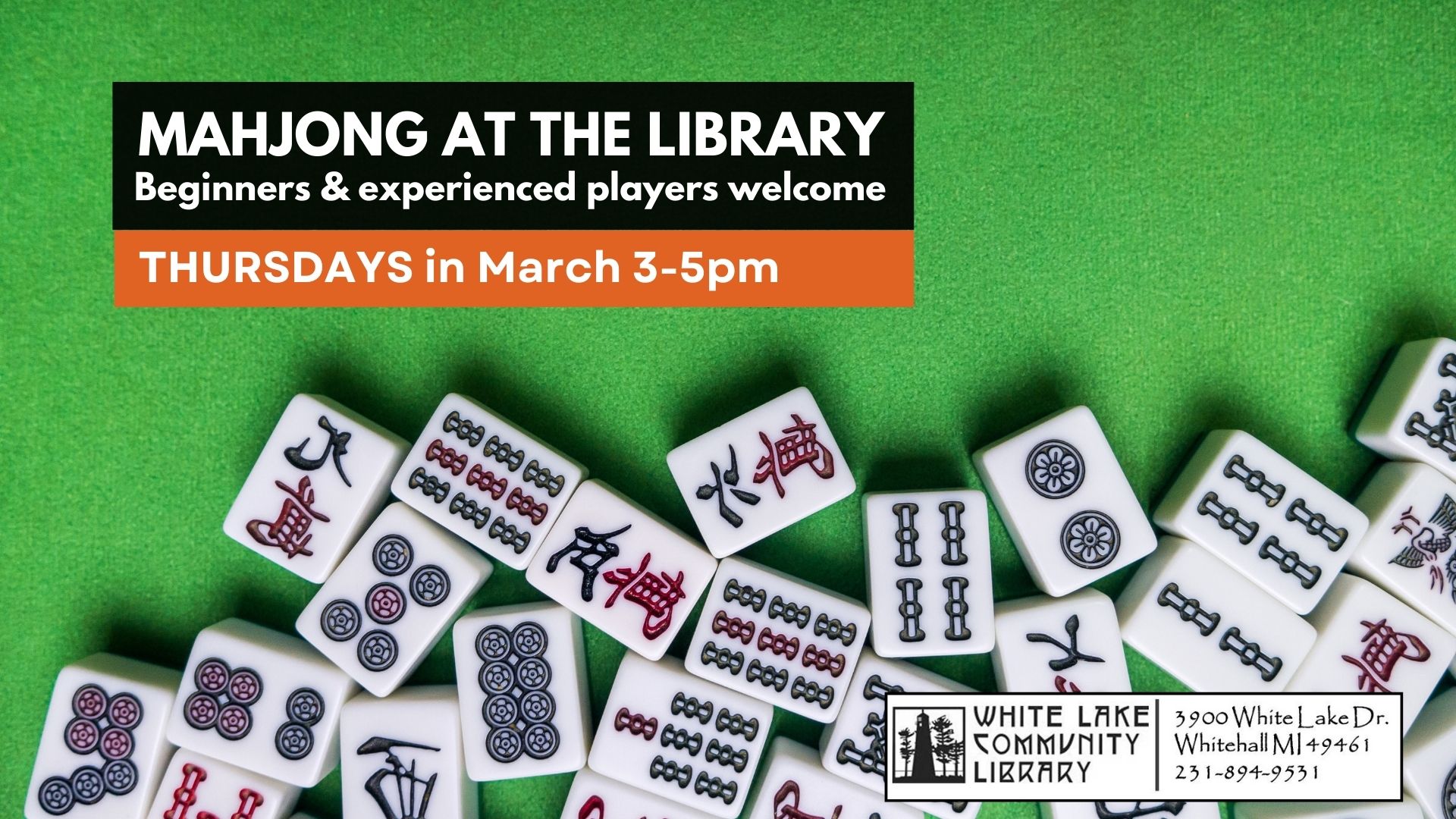 Mahjong at the Library