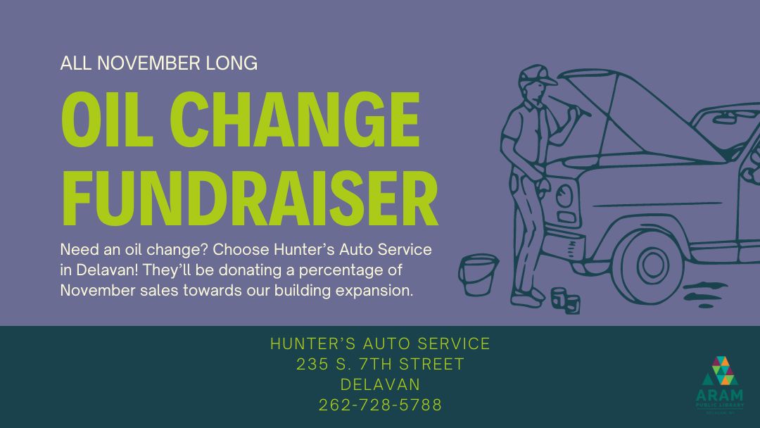 Oil Change Fundraiser with Hunter's Auto Service