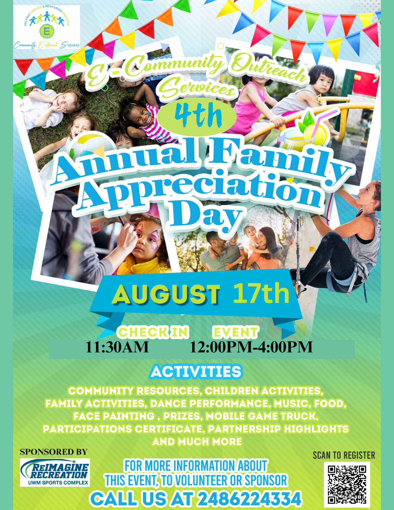 4th Annual Family Appreciation Day Event