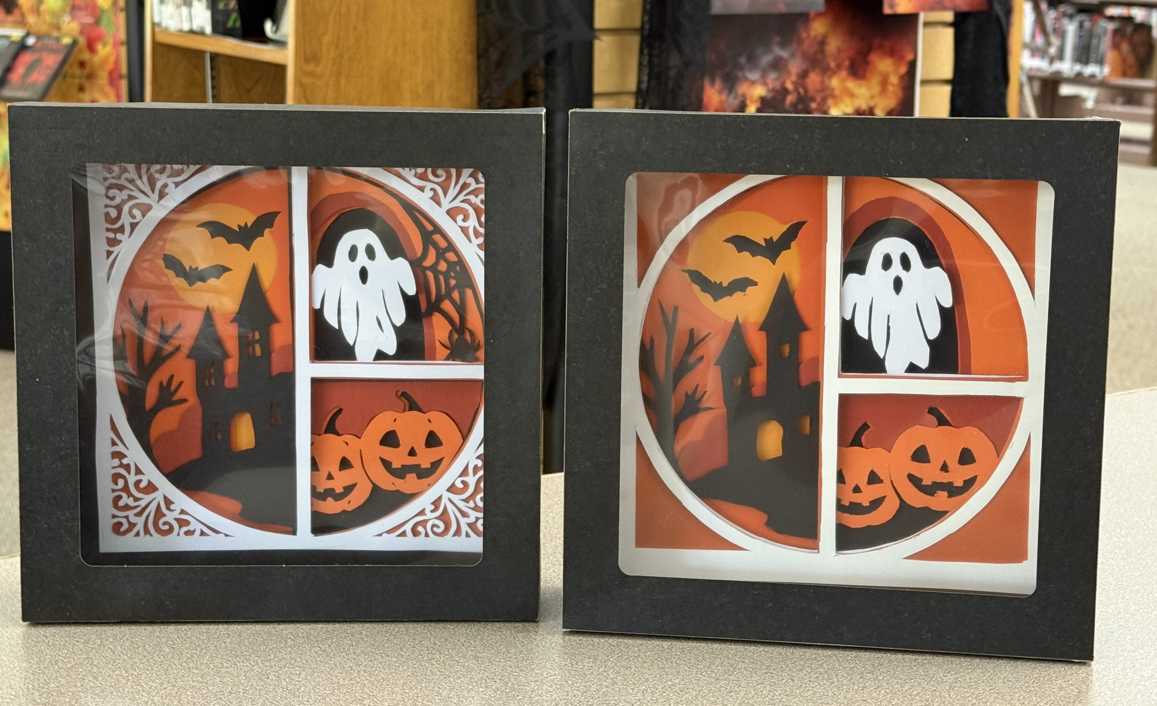 Halloween 3D Shadow Box