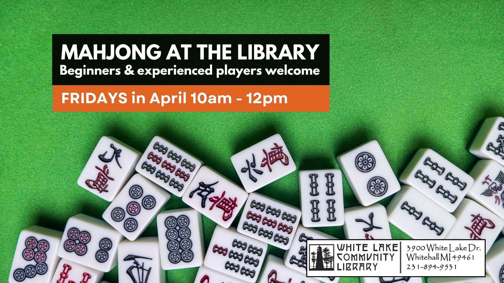 Mahjong at the Library