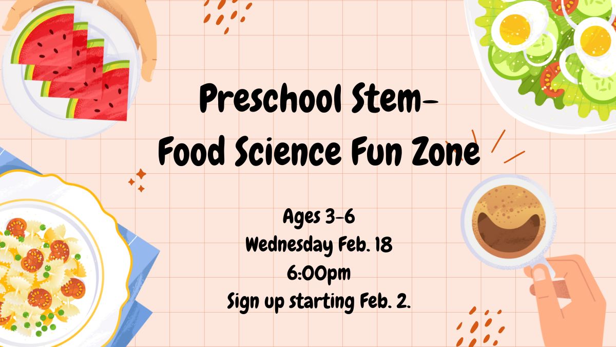 Preschool Stem-Food Science Fun Zone