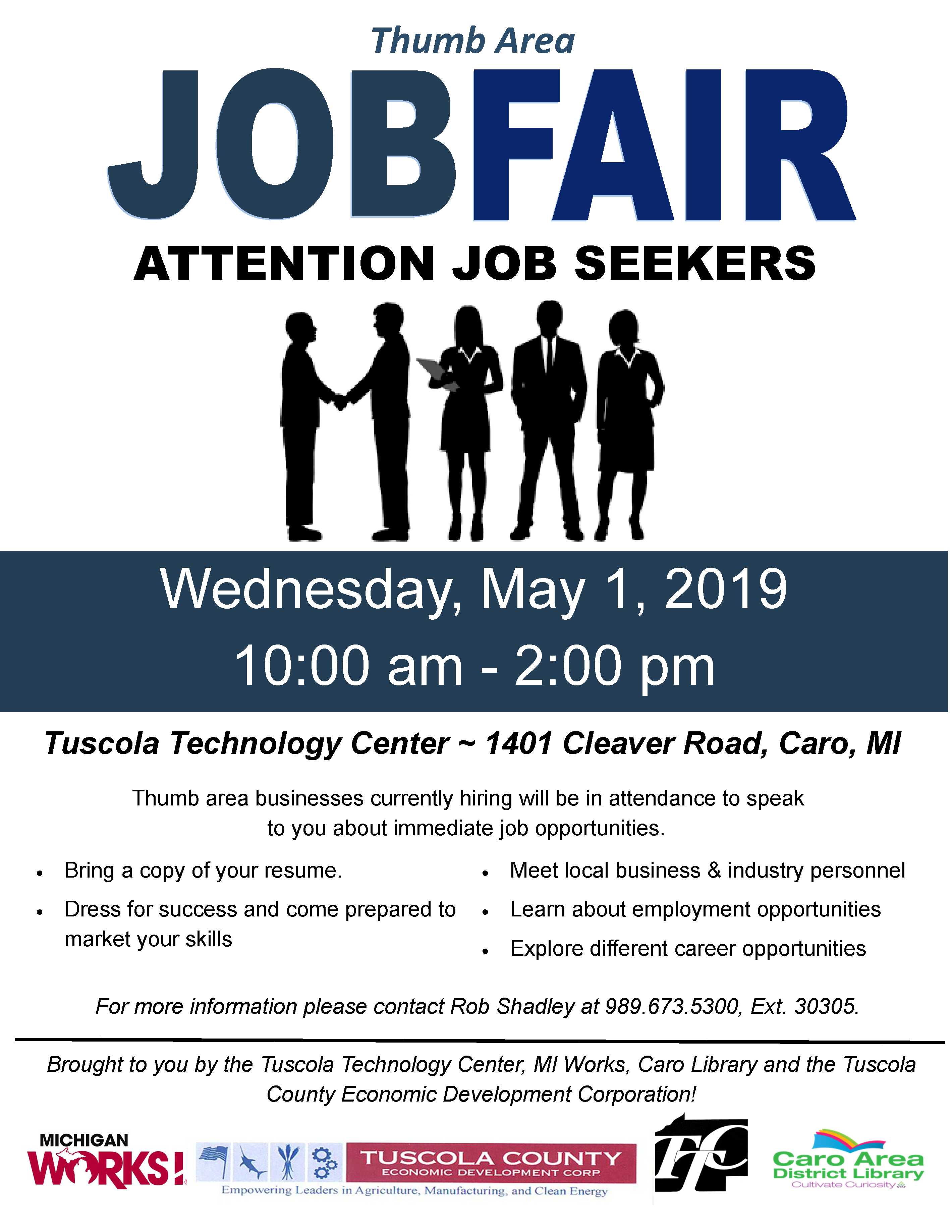 Teen Jobs Hiring Near Me >> Thumb Area Job Fair Wednesday May 1 2019 10 00 Am Caro Teen Jobs Hiring Near Me >> Thumb Area Job Fair Wednesday May 1 2019 10 00 Am Caro