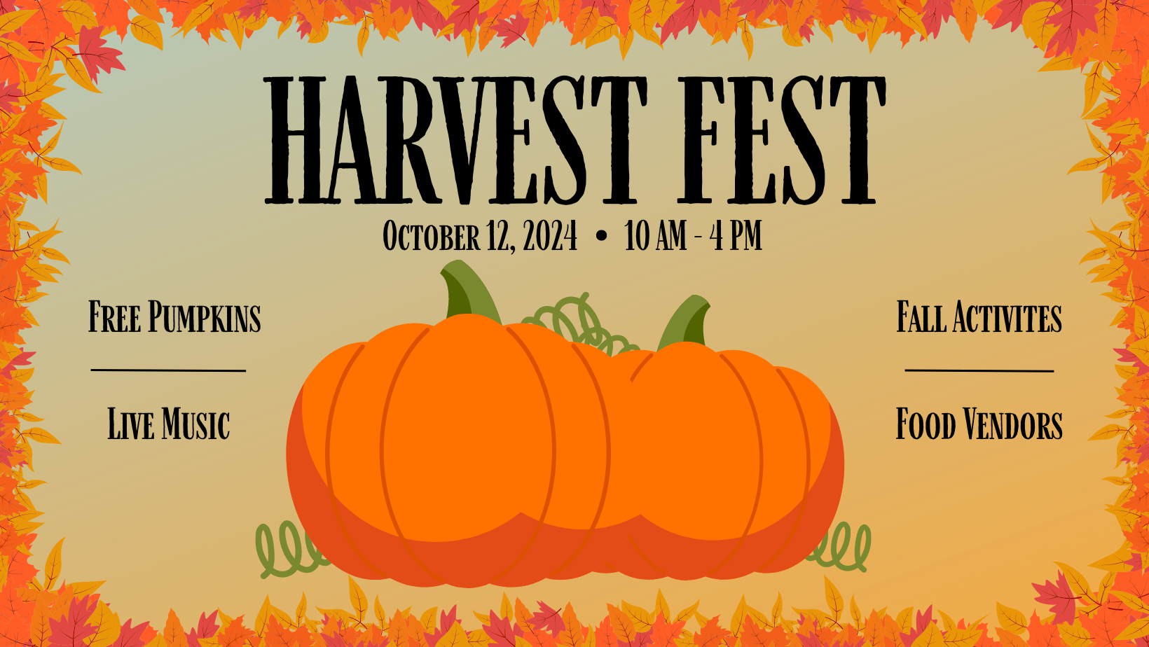 Harvest Festival!