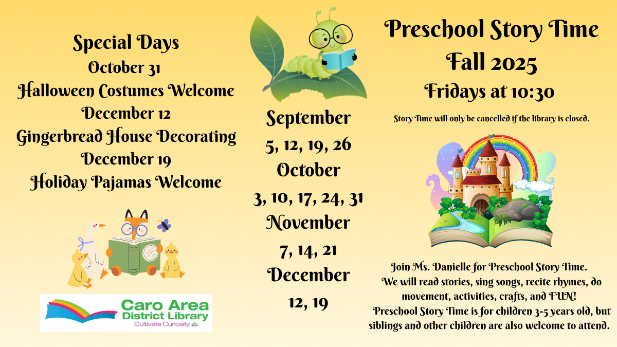 Preschool Story  Time