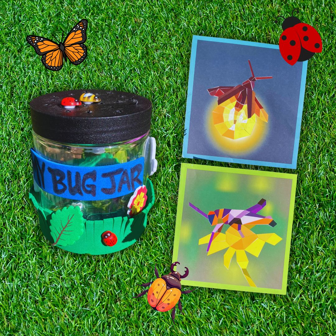 Kids' Class: Bug Jars & Paint By Sticker — Arts & culture in Eagle Public Library