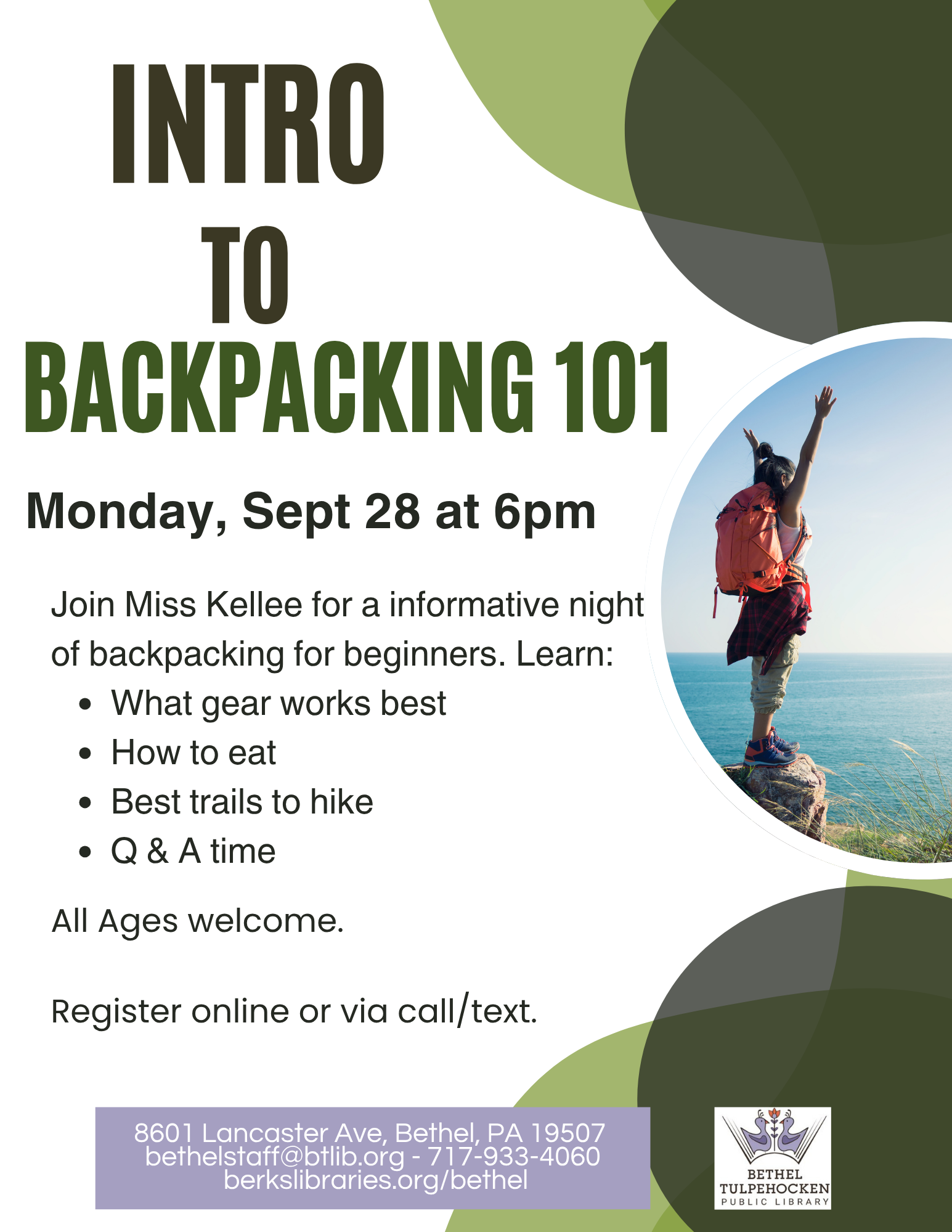 Intro To Backpacking 101