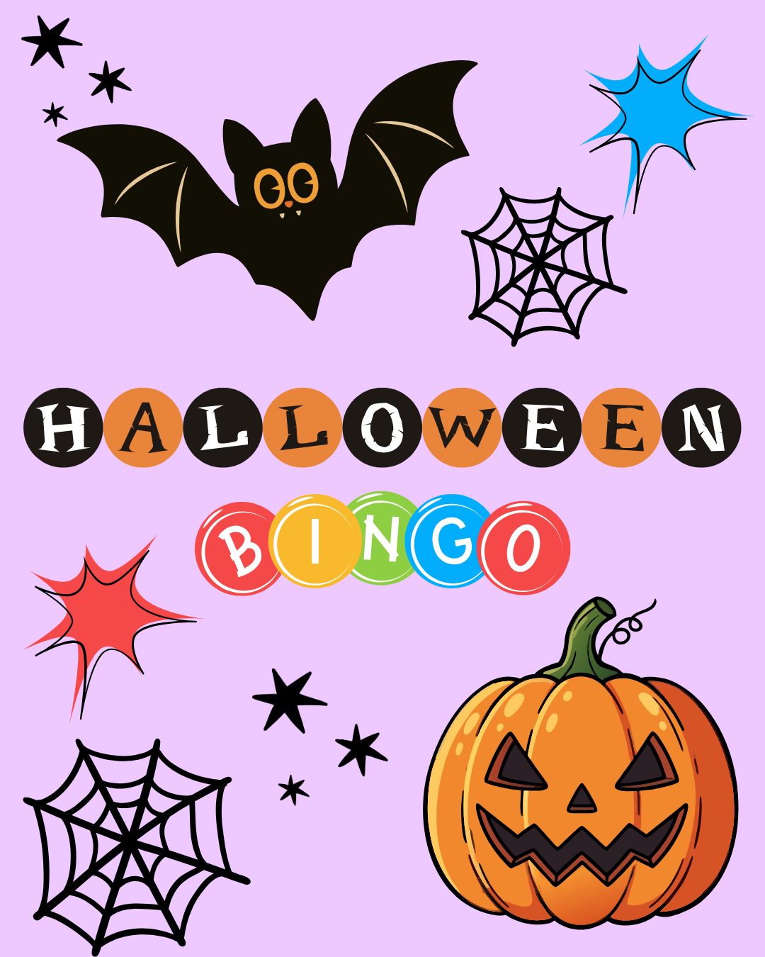 Kids' Class: Halloween BINGO — Arts & culture in Eagle Public Library