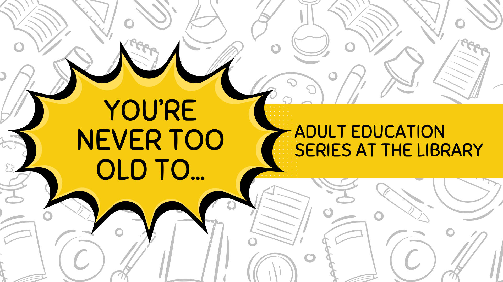 You're Never Too Old To... Manage Your Stress