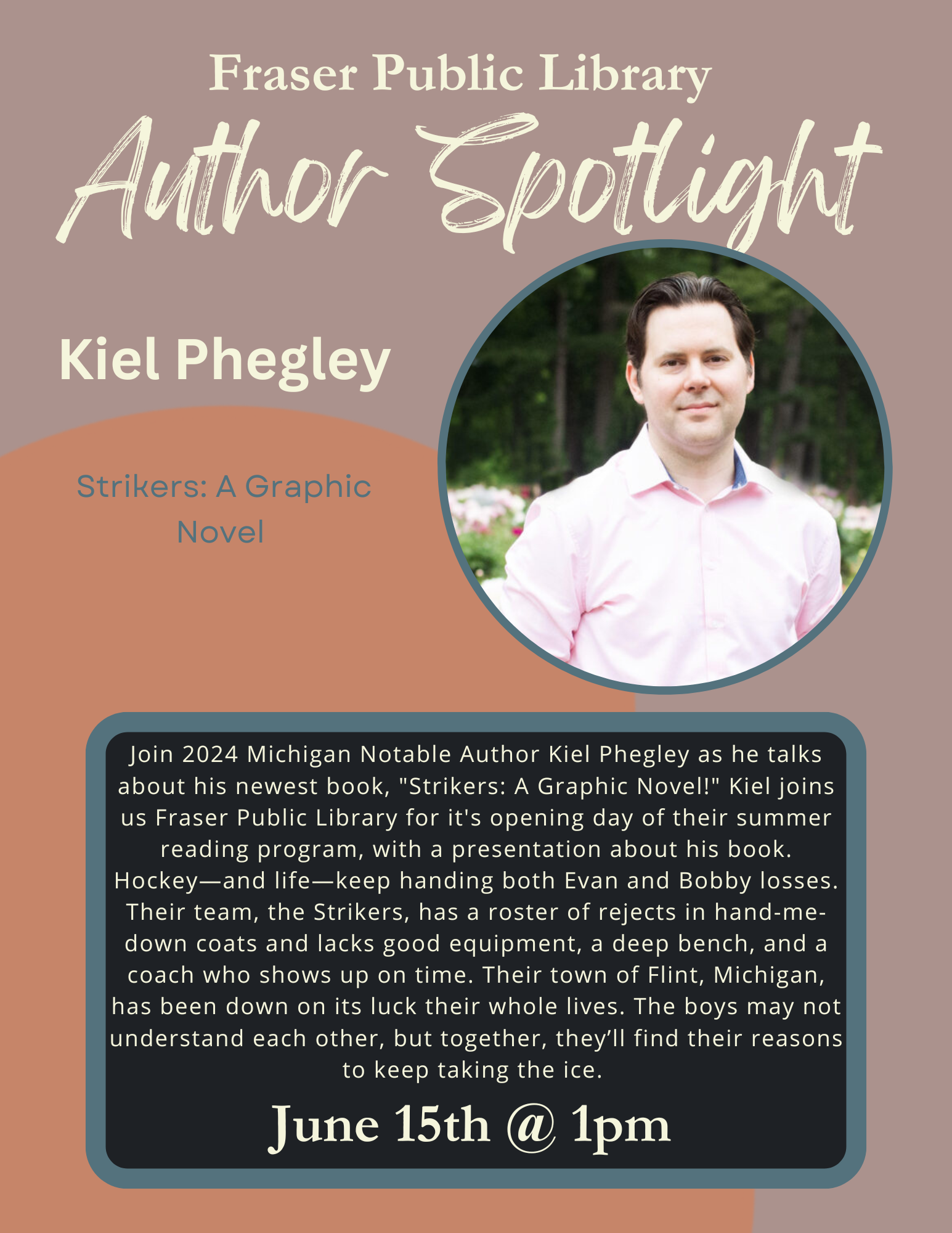 Author Spotlight: Kiel Phegley