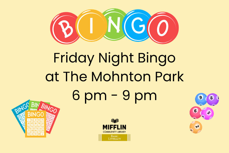 Friday Night Bingo at Mohnton Memorial Park