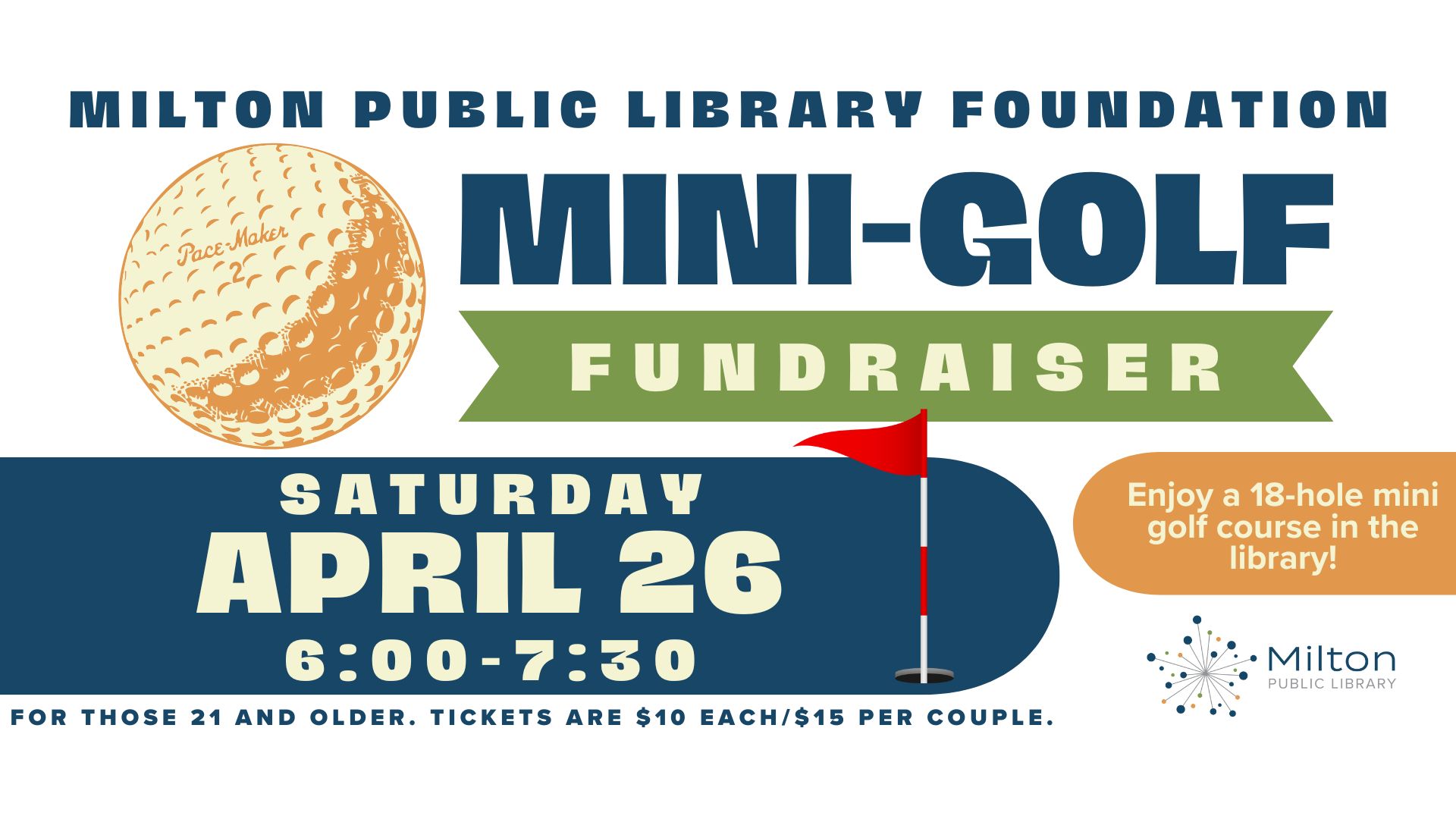 Mini-Golf in the Library! (Fundraiser)
