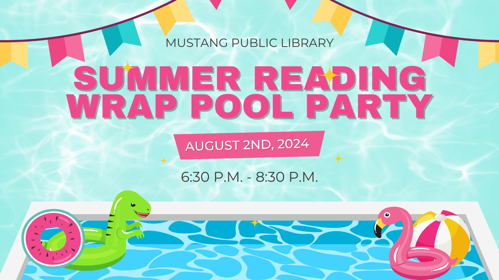 Summer Reading Wrap Swim Party [Family & All Ages]