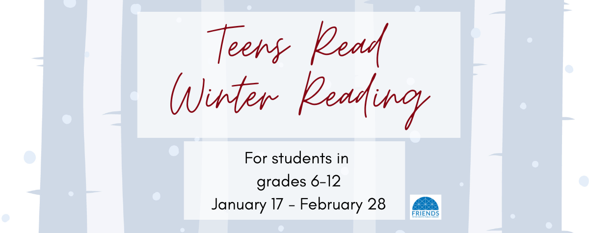 Teens Read! Winter Reading Registration