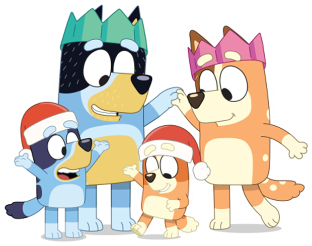Bluey and Bingo's Christmas Treats (Ages 2 & up with adult)