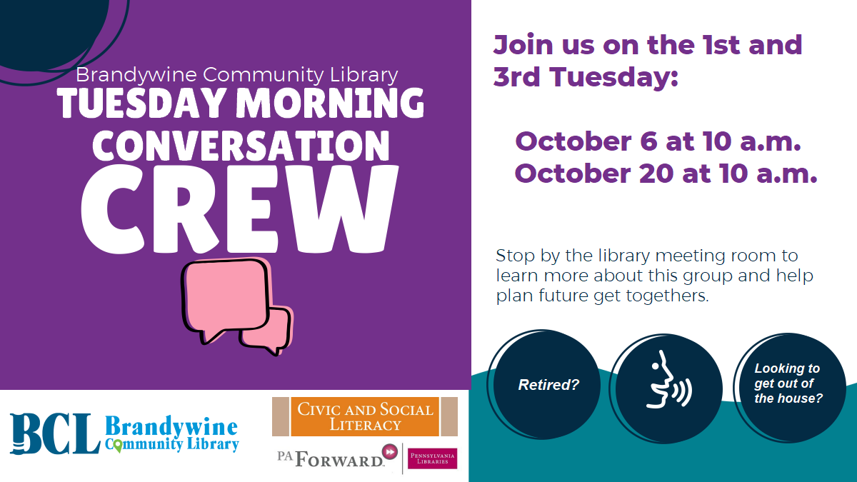Conversation Crew Tuesday Morning Talk Group