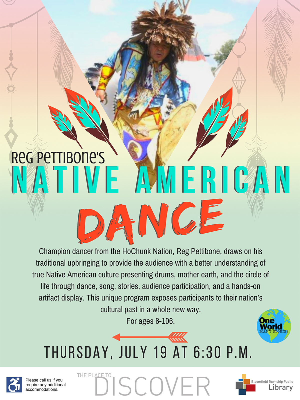 Reg Pettibone’s Native American Dance