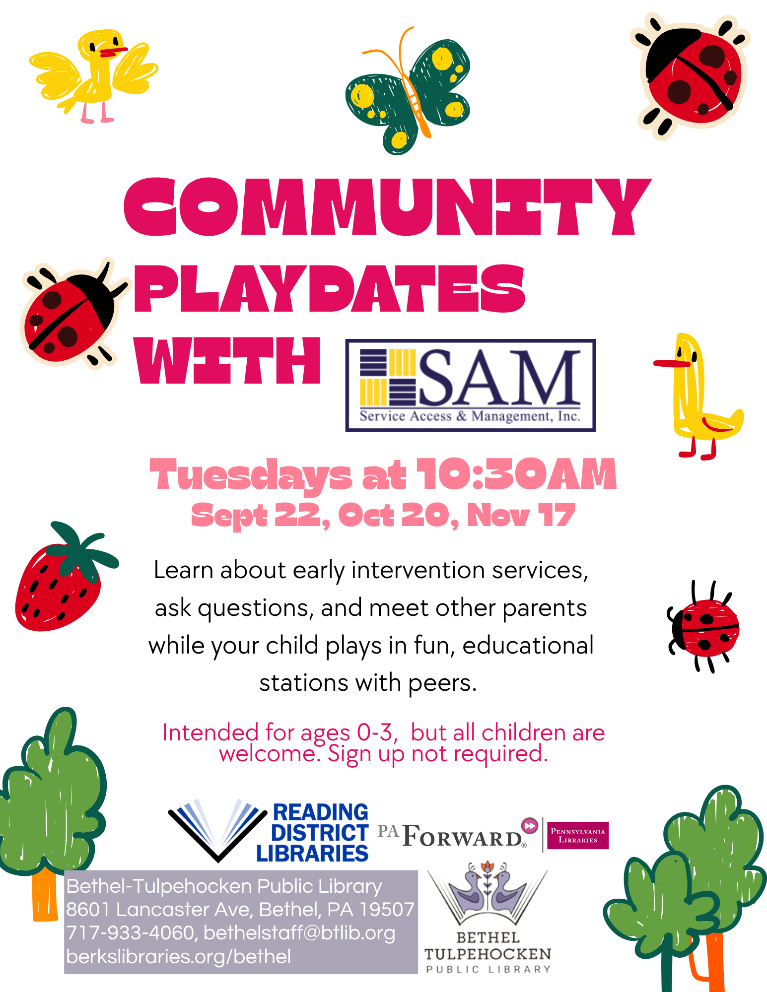 Community Playdates with SAM