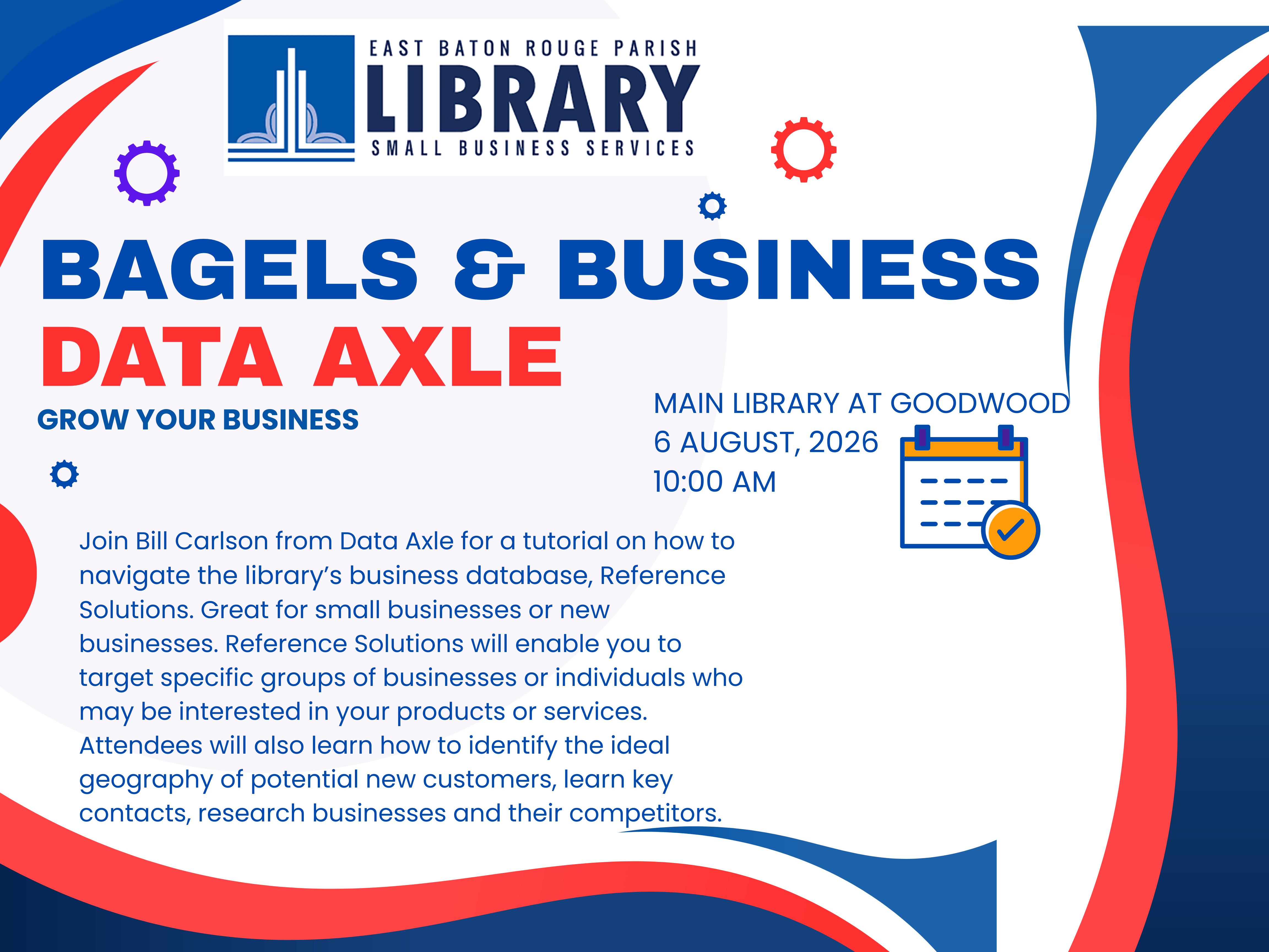 EBRPL Small Business Service Presents: Business and Bagels - Thursday ...