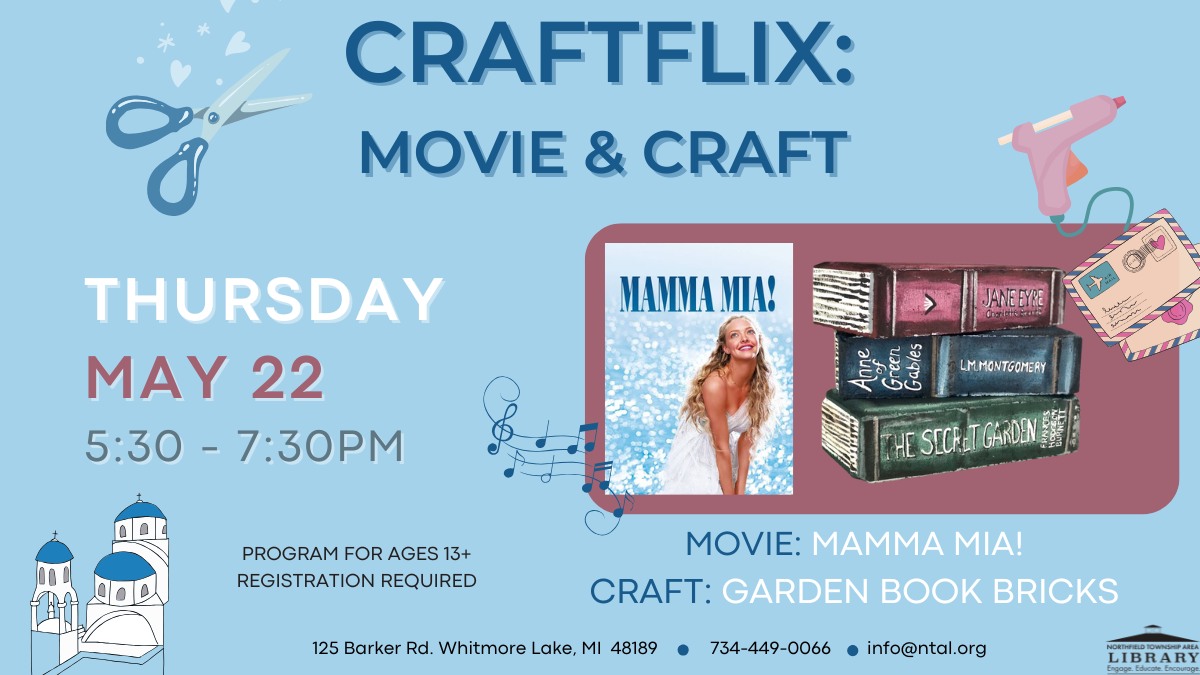 CraftFLIX: Craft and Movie Night