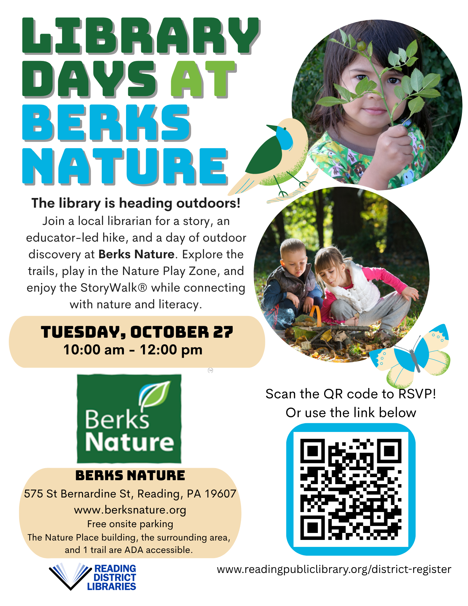 Library Days at Berks Nature