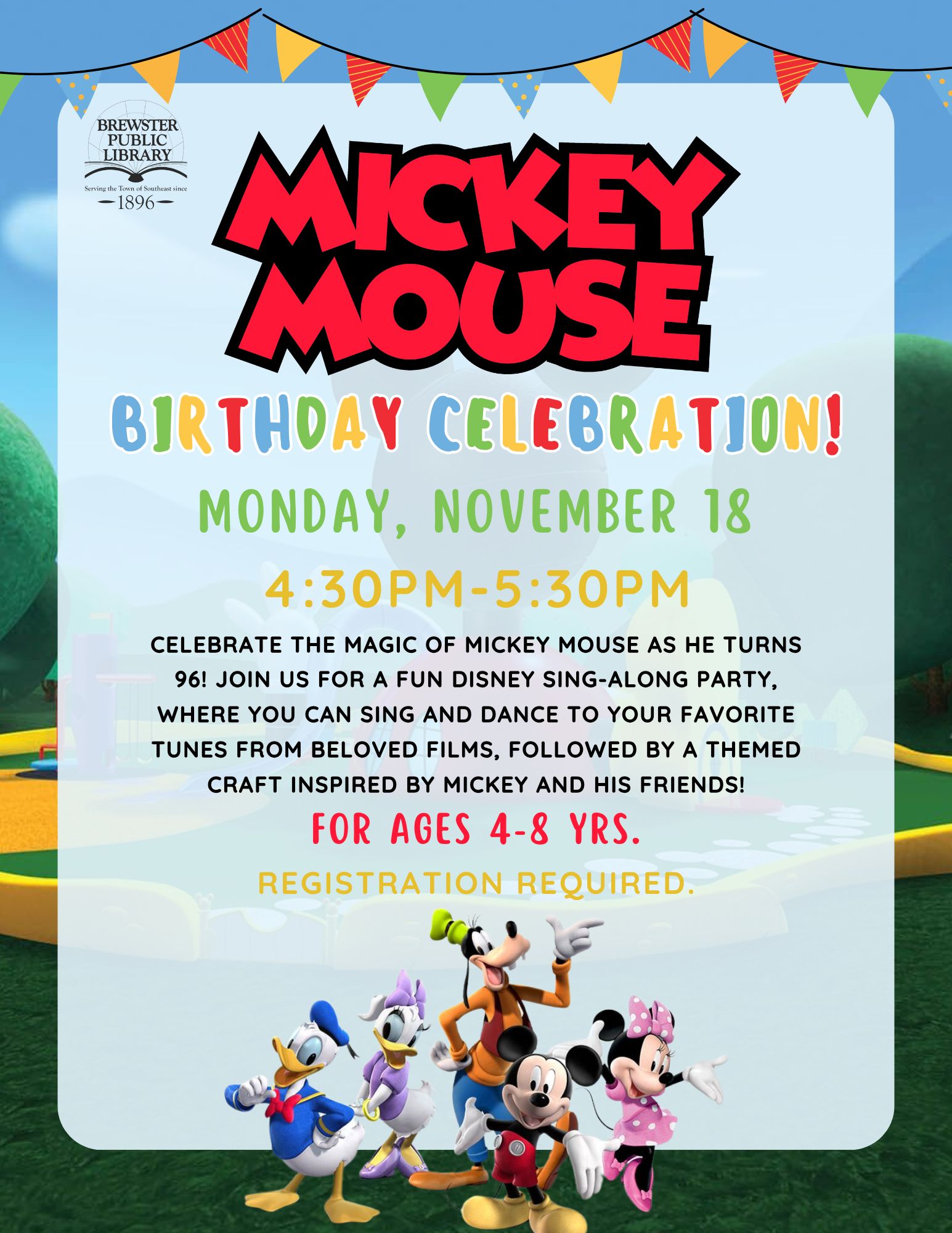 Mickey Mouse Birthday Celebration!