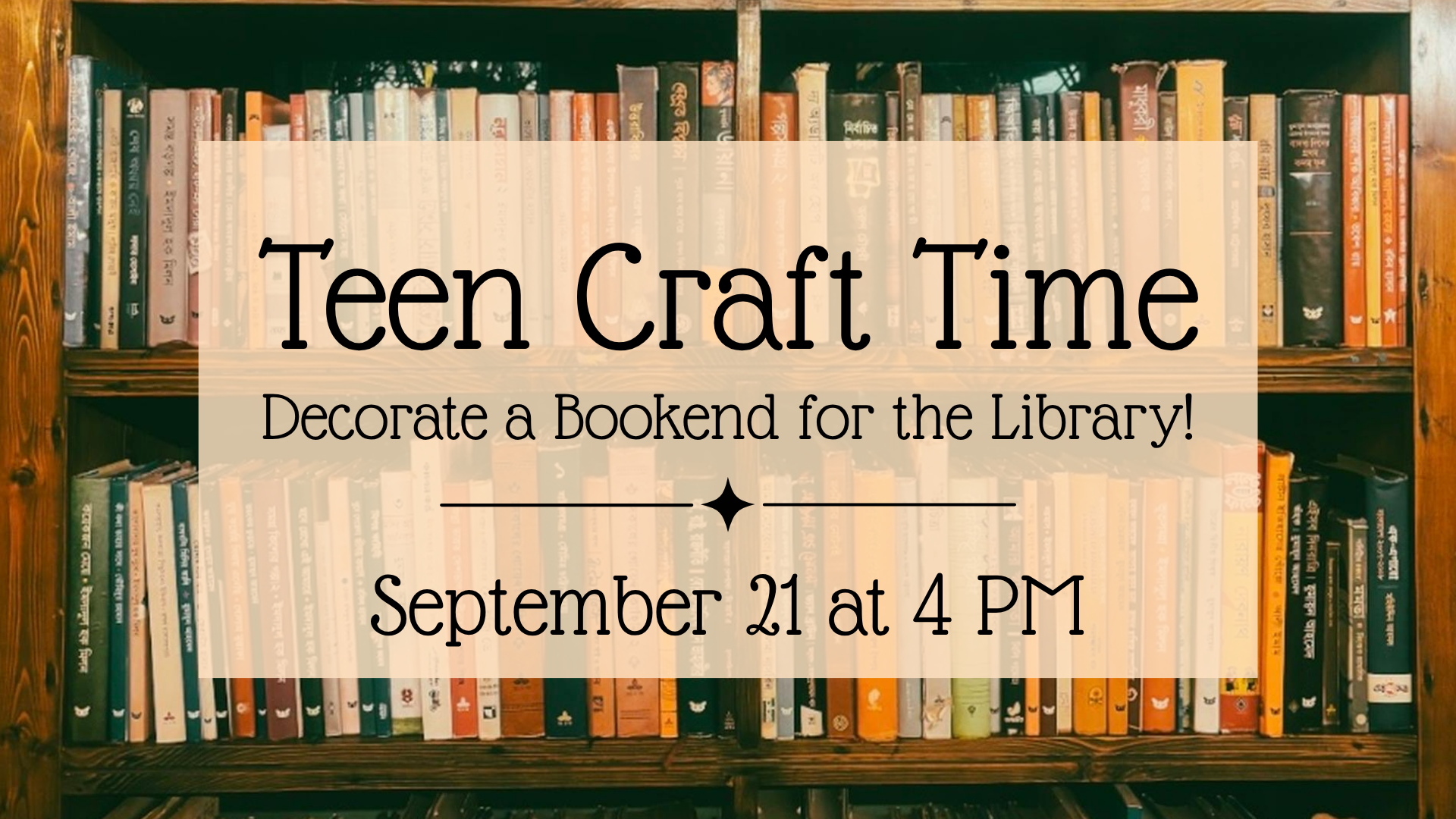 Teen Craft Time