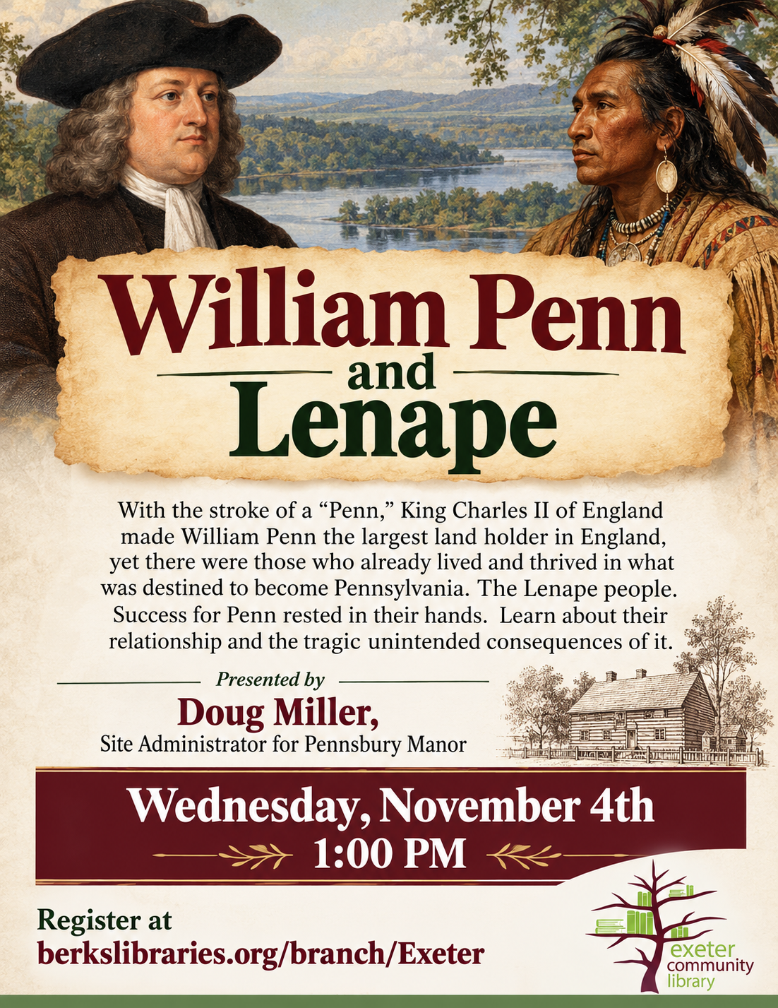 William Penn and the Lenape People Talk