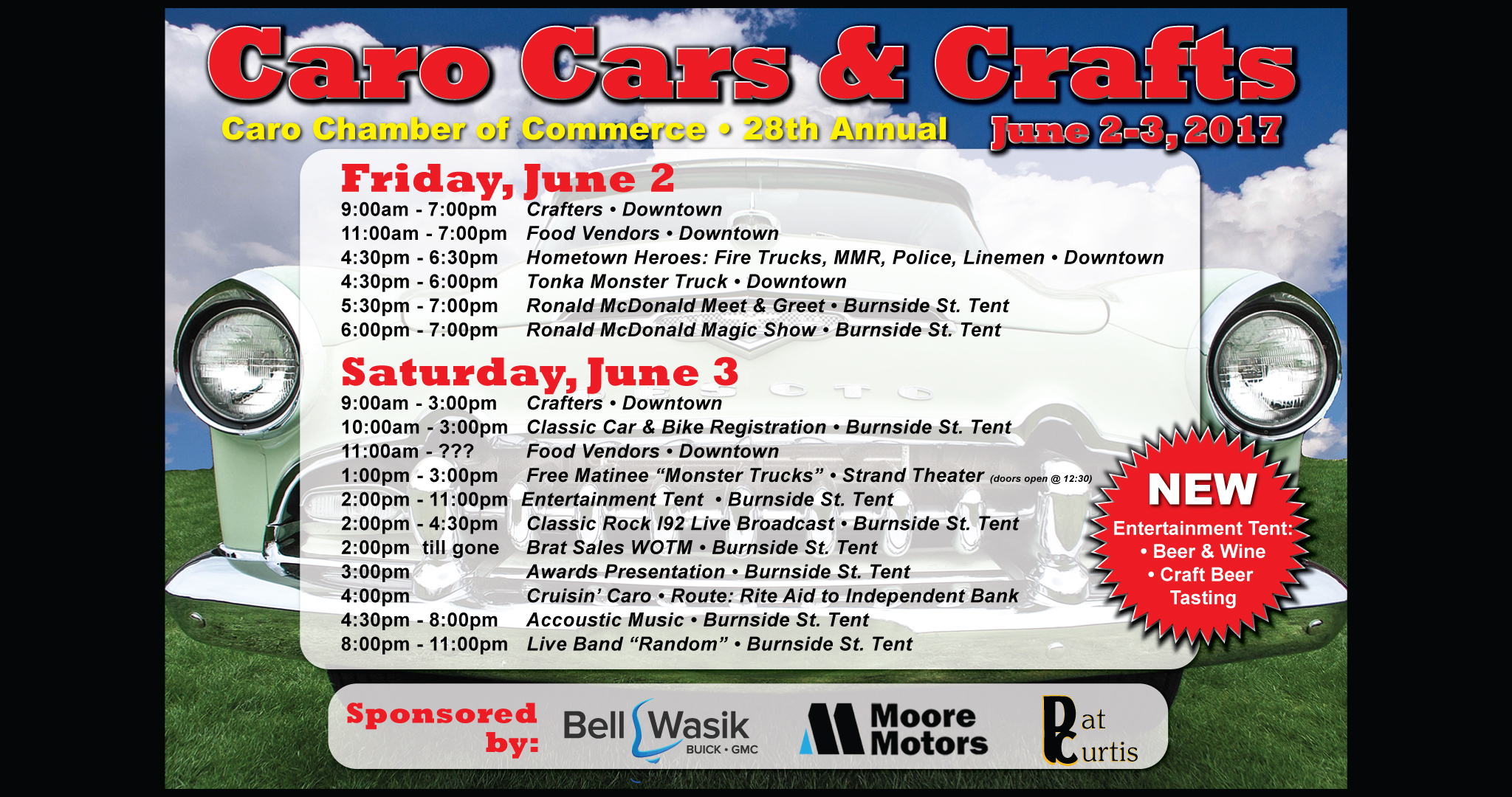 Caro Cars and Crafts Weekend